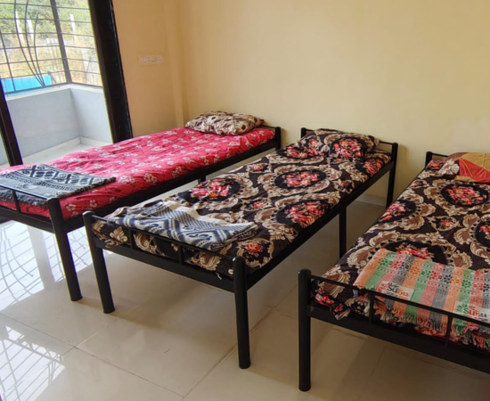 Participants seated in a quiet indoor setting